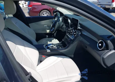 2015 Mercedes-Benz C 300 4Matic from USA, damaged, VIN 55SWF4KB9FU007875